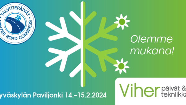 Finncont Viherpäivillä 14.-15.2.2024 osastolla C120