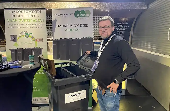 Jäteastioiden muovista uusia jäteastioita: Kumppanit rakensivat kotimaan jäteastioille reitin suljettuun kiertoon