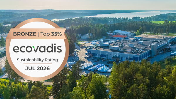 Finncontille on myönnetty EcoVadis-pronssimitali