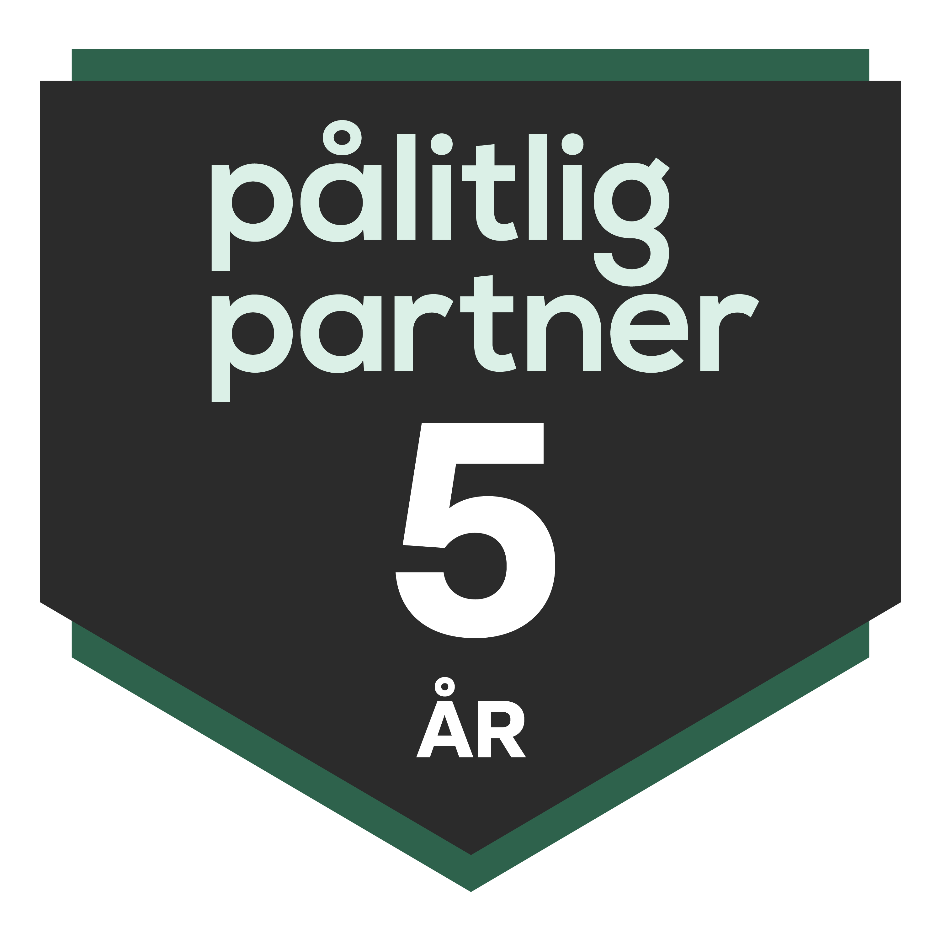 Luottamusmerkki 5 vuotta