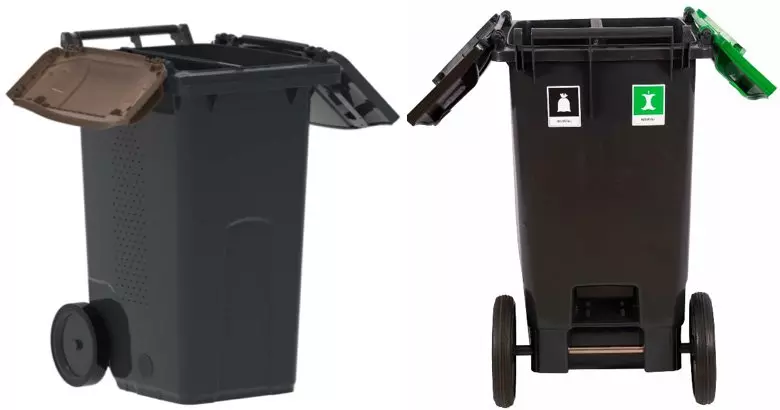 tuulettuva 2 lokeroastia seka ja biojatteelle